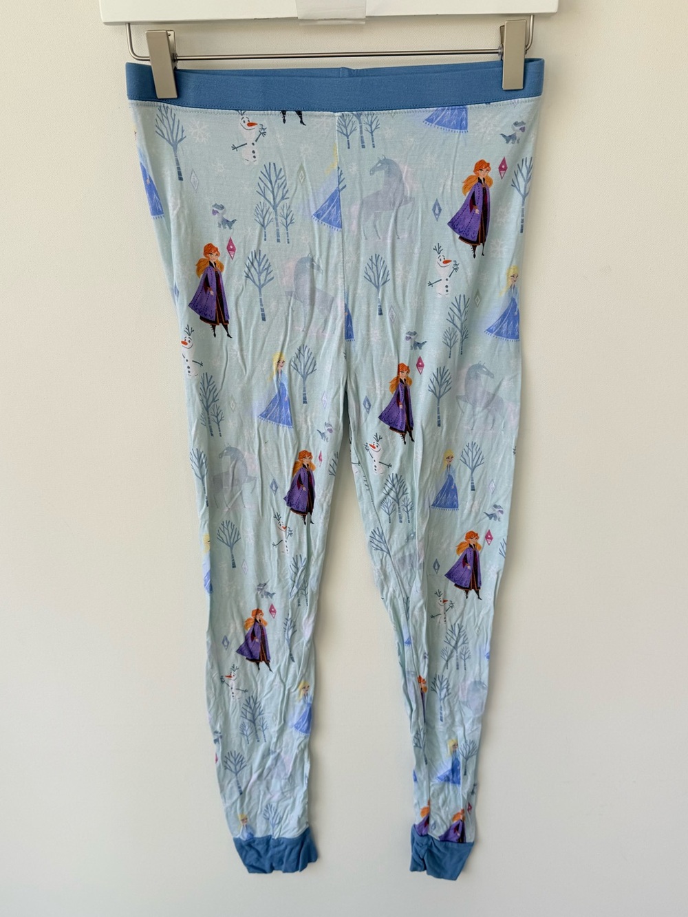 Little Sleepies Disney Frozen Blue Pajama Pants size 12/14